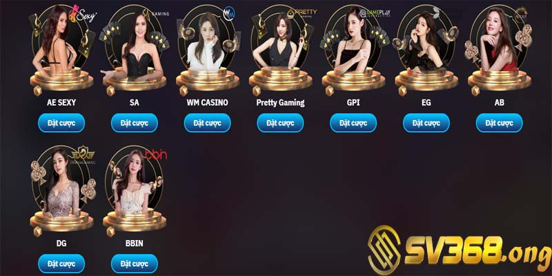 Casino sv368 - Cùng tham gia live casino với dealer cực xinh 3 Dịch vụ khách hàng casino sv368