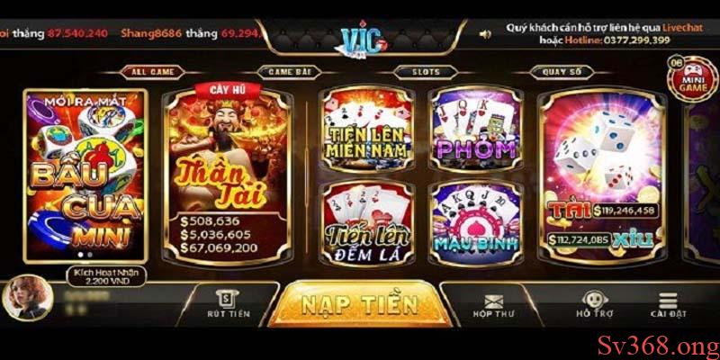 Vic Game - Cổng Game Nhà Cái Uy Tín Hàng Đầu Việt Nam 3 Ưu điểm của cổng game VIC