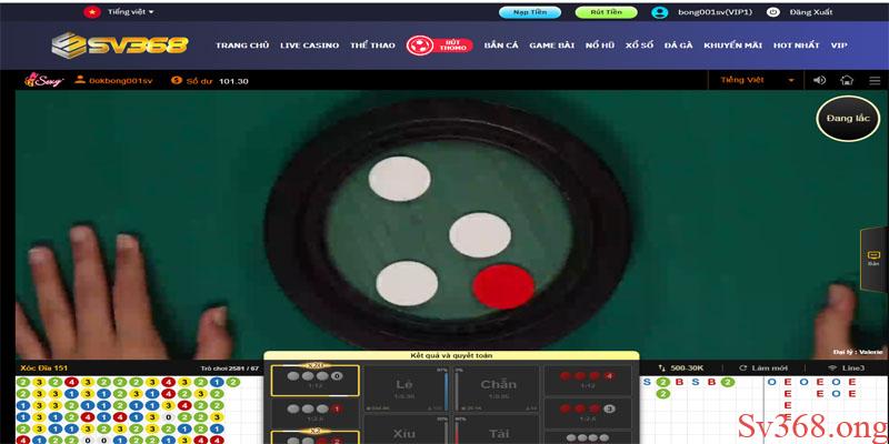 Xóc Đĩa Đổi Thưởng Ăn Tiền Thật Là Gì? Mẹo Chơi Tại Sv368 8 Sv368 cung cấp cổng game xóc đĩa đổi thưởng uy tín